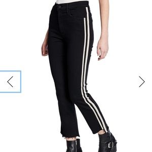 MOTHER Striped Denim